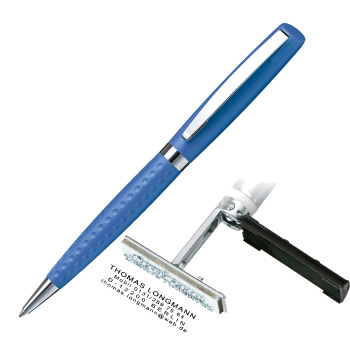 Στυλό Heri Pen Classic G Blue Light 6431 με σφραγίδα