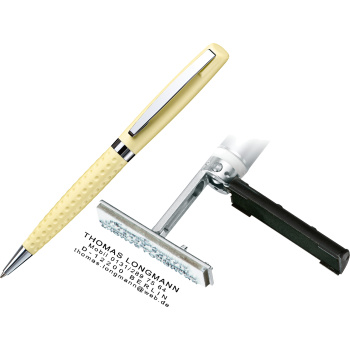 Στυλό Heri Pen Classic G Yellow 6471 με σφραγίδα