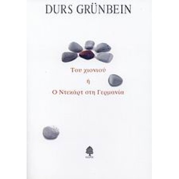 ΤΟΥ ΧΙΟΝΙΟΥ Η Ο ΝΤΕΚΑΡΤ ΣΤΗ ΓΕΡΜΑΝΙΑ - GRÜNBEIN DURS