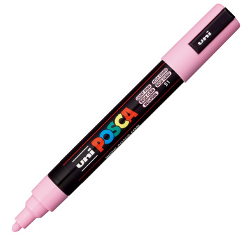 Posca Light Pink PC-5M Medium μαρκαδόρος 1.8-2.5mm