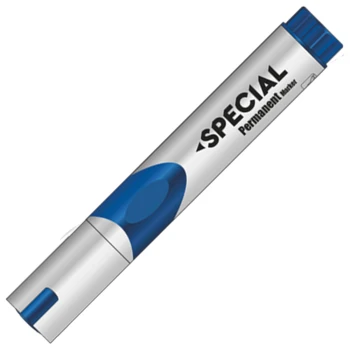 Μαρκαδόρος Special Μπλε Ανεξίτηλος στρογγυλός