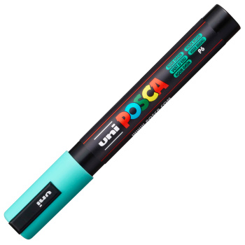 Posca Aqua Green PC-5M Medium μαρκαδόρος 1.8-2.5mm