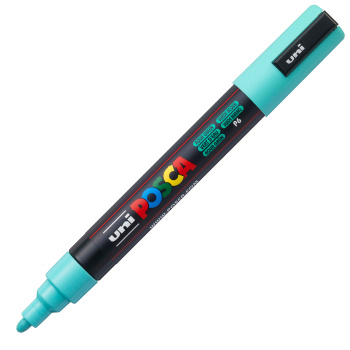 Posca Aqua Green PC-5M Medium μαρκαδόρος 1.8-2.5mm