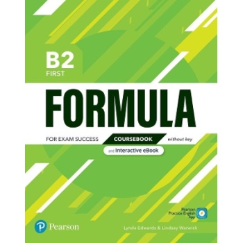 FORMULA B2 FIRST COURSEBOOK W/O KEY (+ E-BOOK) - PEARSON EDU
