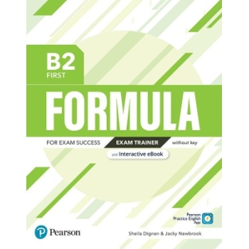 FORMULA B2 FIRST EXAM TRAINER W/O KEY (+ E-BOOK) - PEARSON E