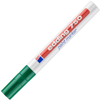 Μαρκαδόρος Λαδιού Edding 750 Πράσινος 2-4mm