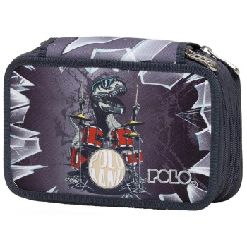 Κασετίνα Polo Pencil Case Rollet Glow Γκρι
