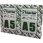 Χαρτί Α5 Copier Bond 80gr Λευκό 148.5x210mm πακέτο 1000 φύλλα (μισό του Α4)