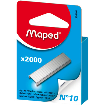 Σύρματα συρραφής Maped No 10 κουτί 2000 συρμάτων 324104