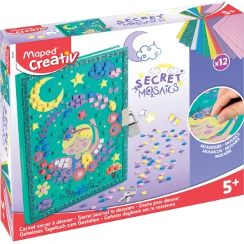 Maped Creativ Μυστικό Ημερολόγιο με κλειδί - Secret Mosaics