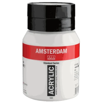 Ακρυλικό 105 Titanium White 500ml Amsterdam Talens