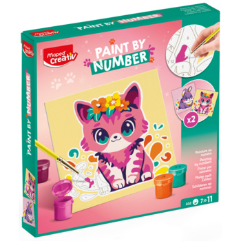 Maped Creativ Ζωγραφική με αριθμούς Γάτα - Κουνέλι 907083