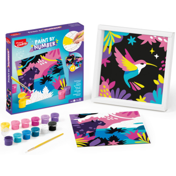 Περιεχόμενα Maped Creativ Ζωγραφική με αριθμούς Λεοπάρδαλη - Σπουργίτι 907086