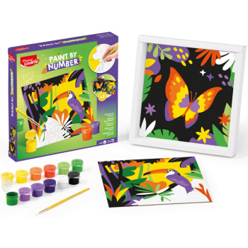 Περιεχόμενα Maped Creativ Ζωγραφική με αριθμούς Τουκάν - Πεταλούδα 907085