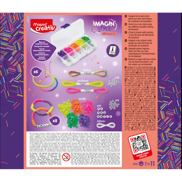 Σετ Maped Creativ Imagine Styles Bracelets 907404