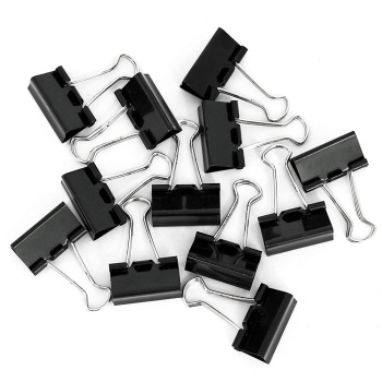 Πιάστρες μαύρες Diamond Binder Clips