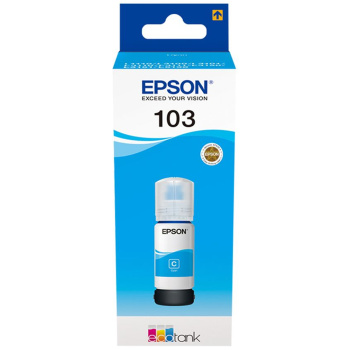 Μελάνι Epson 103 Cyan Ecotank C13T00S24A Bottle