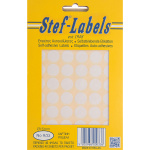Ετικέτες Αυτοκόλλητες Ροδέλα No33 Stef-Labels Χάρτινες 15mm