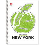 Σπιράλ 3 θεμάτων Special Trendy New York Α4 Τετράδιο 21x29cm