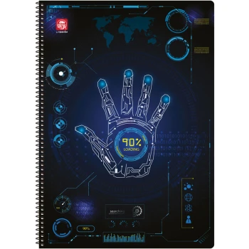 Σπιράλ 2 θεμάτων Special Trendy 90% Loading Β5 Τετράδιο 17x25cm