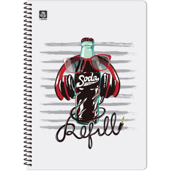 Σπιράλ 2 θεμάτων Joy B5 Soda Special
