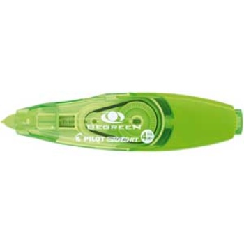 Διορθωτική ταινία Pilot Begreen White Line RT 4mm x 6m πράσινη