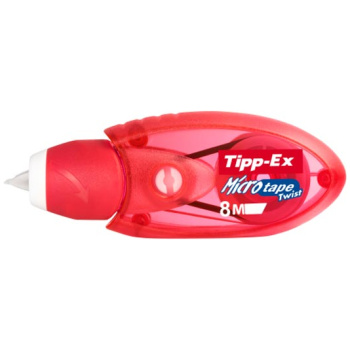 TIPP-EX MICRO TAPE TWIST CORRECTION TAPE 5mm x 8m RED