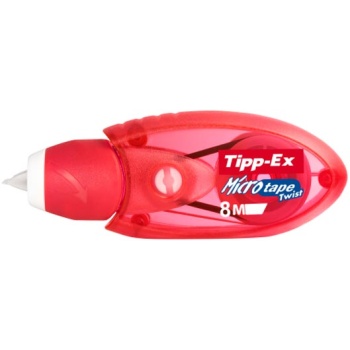TIPP-EX MICRO TAPE TWIST CORRECTION TAPE 5mm x 8m RED