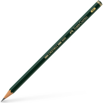 FABER CASTELL GRAPHITE PENCIL 9000-6H No 119016