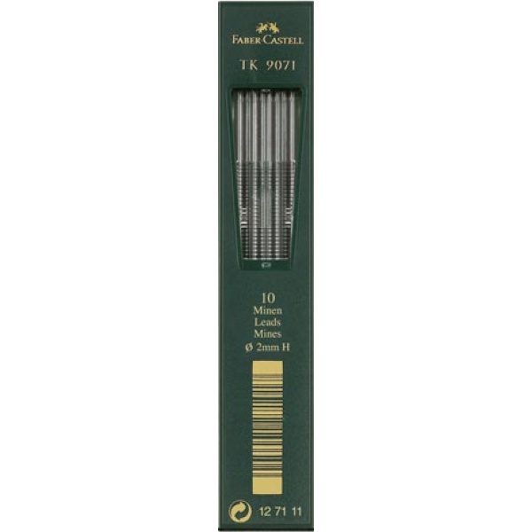 FABER CASTELL LEADS TK 9071 2mm H No 127111