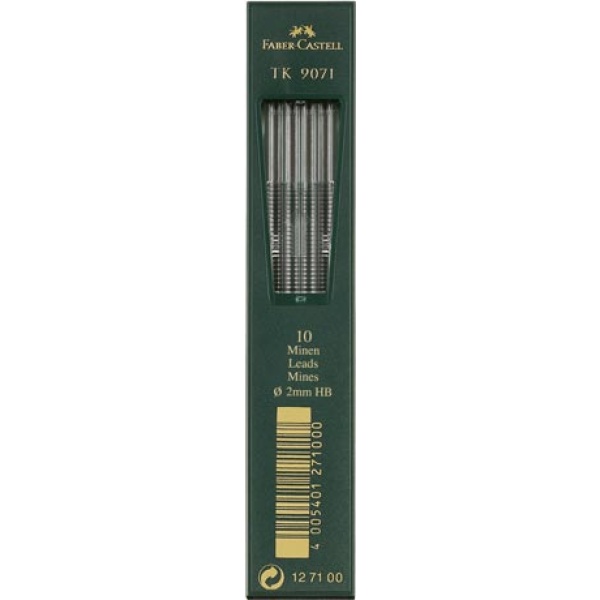 FABER CASTELL LEADS TK 9071 2mm HB No 127100