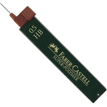FABER CASTELL SUPER POLYMER LEADS 0,5mm HB No 120500