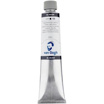 TALENS VAN GOGH 200ml OIL COLOUR TITANIUM WHITE Νο 105