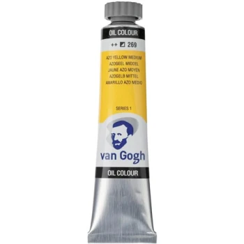 TALENS VAN GOGH 20ml OIL COLOUR AZO YELLOW MEDIUM Νο 269