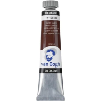 TALENS VAN GOGH 20ml OIL COLOUR BURNT UMBER Νο 409