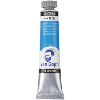TALENS VAN GOGH 20ml OIL COLOUR CERULEAN BLUE (PHTHALO) Νο 535