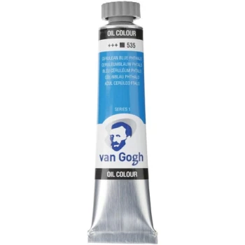 TALENS VAN GOGH 20ml OIL COLOUR CERULEAN BLUE (PHTHALO) Νο 535