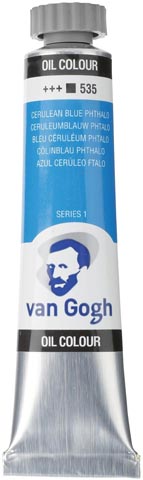 TALENS VAN GOGH 20ml OIL COLOUR CERULEAN BLUE (PHTHALO) Νο 535