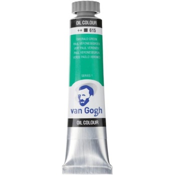 TALENS VAN GOGH 20ml OIL COLOUR EMERALD GREEN Νο 615