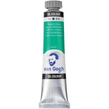 TALENS VAN GOGH 20ml OIL COLOUR EMERALD GREEN Νο 615
