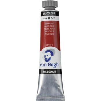 TALENS VAN GOGH 20ml OIL COLOUR INDIAN RED Νο 347