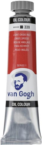 TALENS VAN GOGH 20ml OIL COLOUR LIGHT OXIDE RED Νο 339