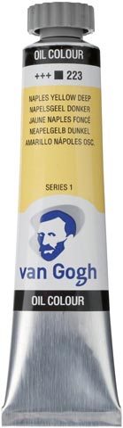 TALENS VAN GOGH 20ml OIL COLOUR NUPLES YELLOW DEEP Νο 223