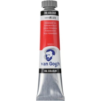 TALENS VAN GOGH 20ml OIL COLOUR PERMANENT RED Νο 372