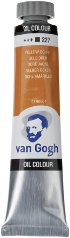 TALENS VAN GOGH 20ml OIL COLOUR YELLOW OCHRE Νο 227