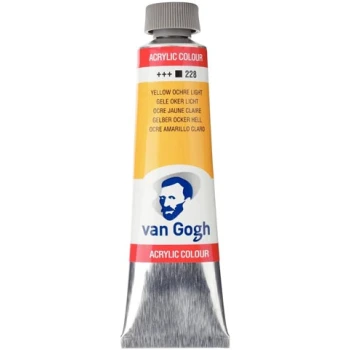 TALENS VAN GOGH 40ml ACRYLIC COLOUR YELLOW OCHRE LIGHT Νο 228