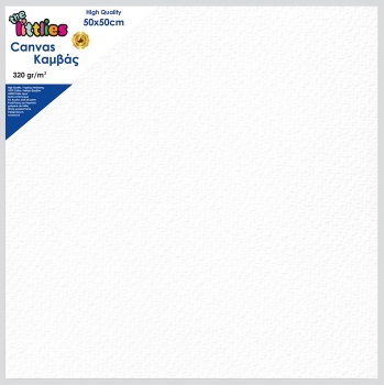 Τελάρο Ζωγραφικής 50x50cm The Littlies 18mm Cotton 320gr